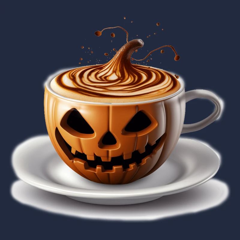 Halloween Kaffeetasse Süßes oder Saures
