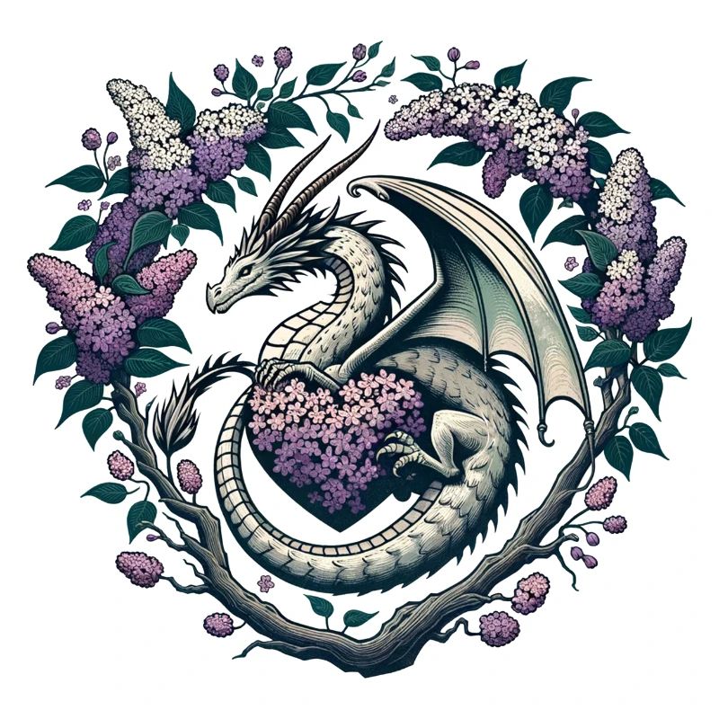 Flieder-Drache