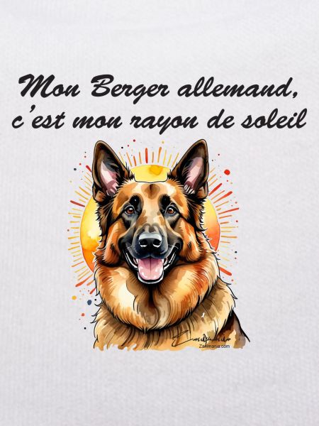Berger allemand rayon de soleil