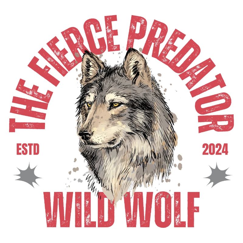 Wild wolf