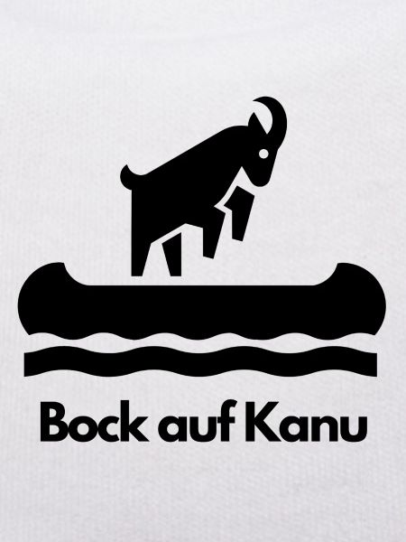 Bock auf Kanu – Lustiges Design