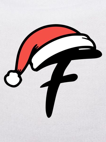 Letter F Christmassy