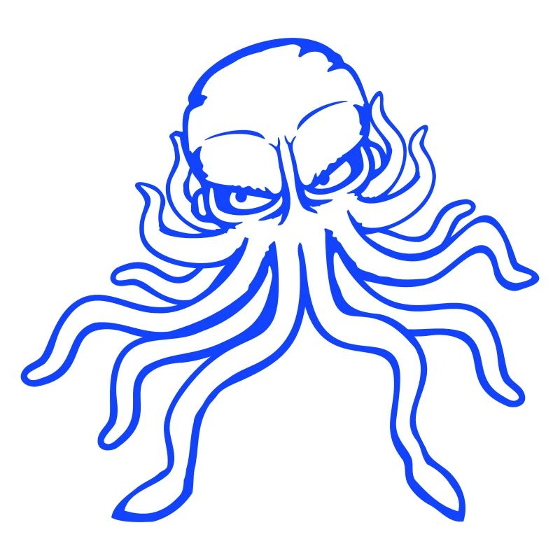 Octopus, octopus, octopus, cephalopod, evil eye