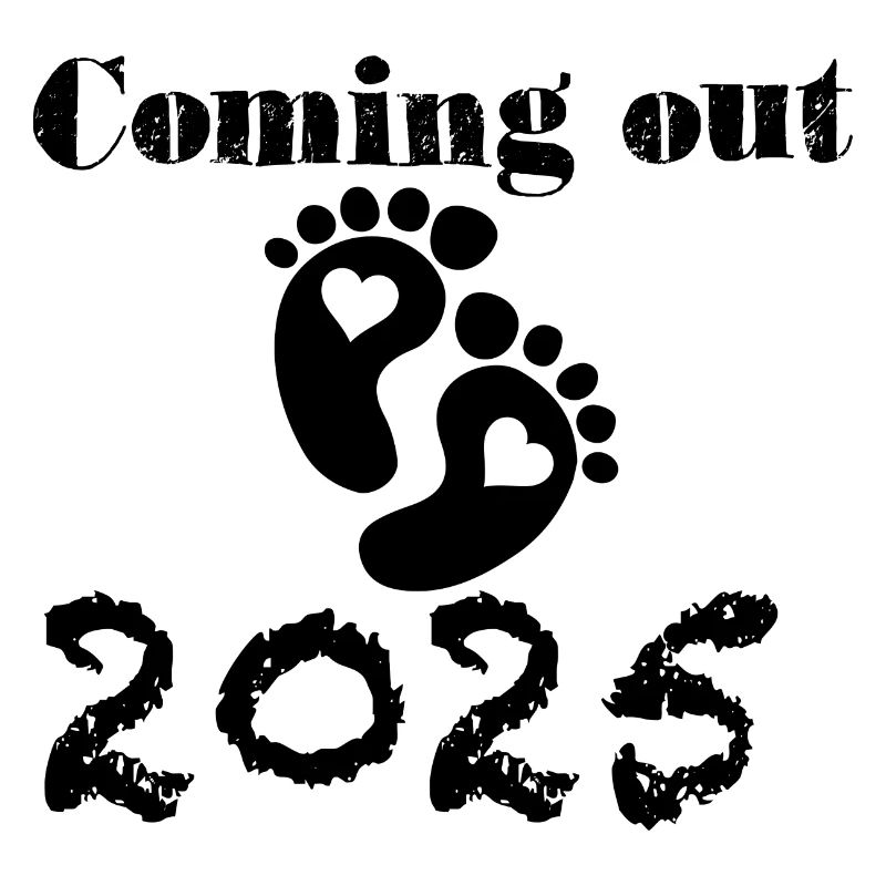 Bébé arrive en 2025, future maman en 2025, pieds de bébé