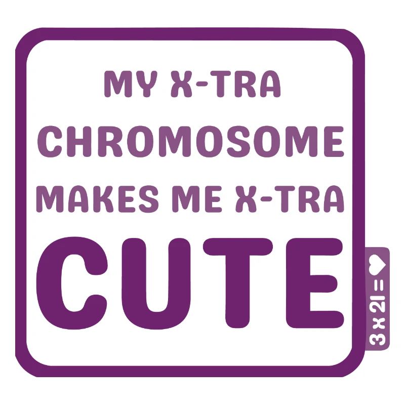 Down Syndrom - X-tra Cute - malve