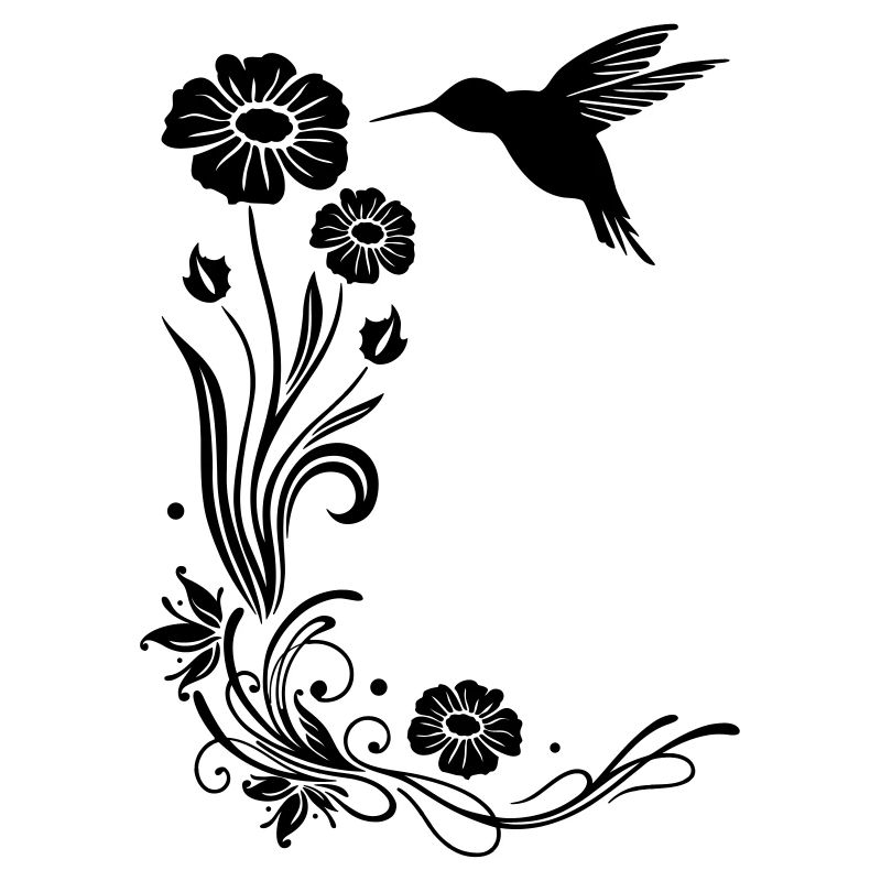 Kolibri Blumen