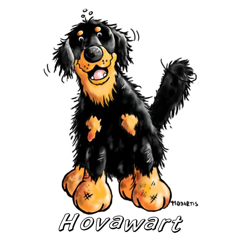 Fröhlicher Hovawart