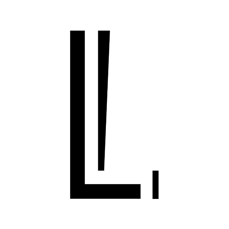 Buchstabe L.