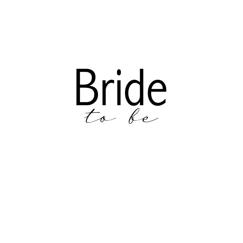 mariée: bride to be