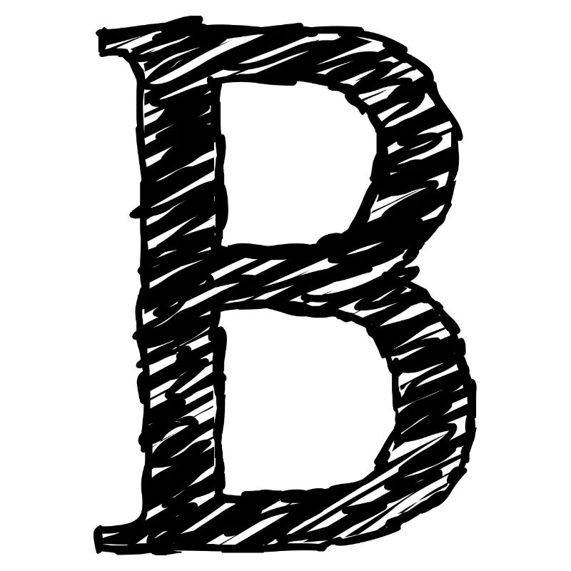 B