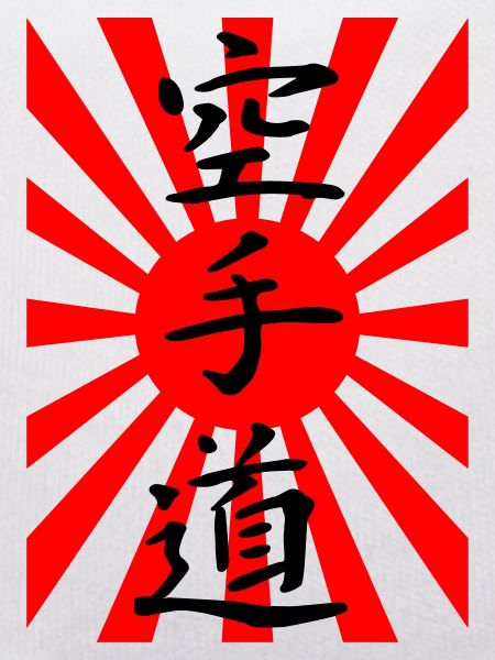 Karate Japan Flag