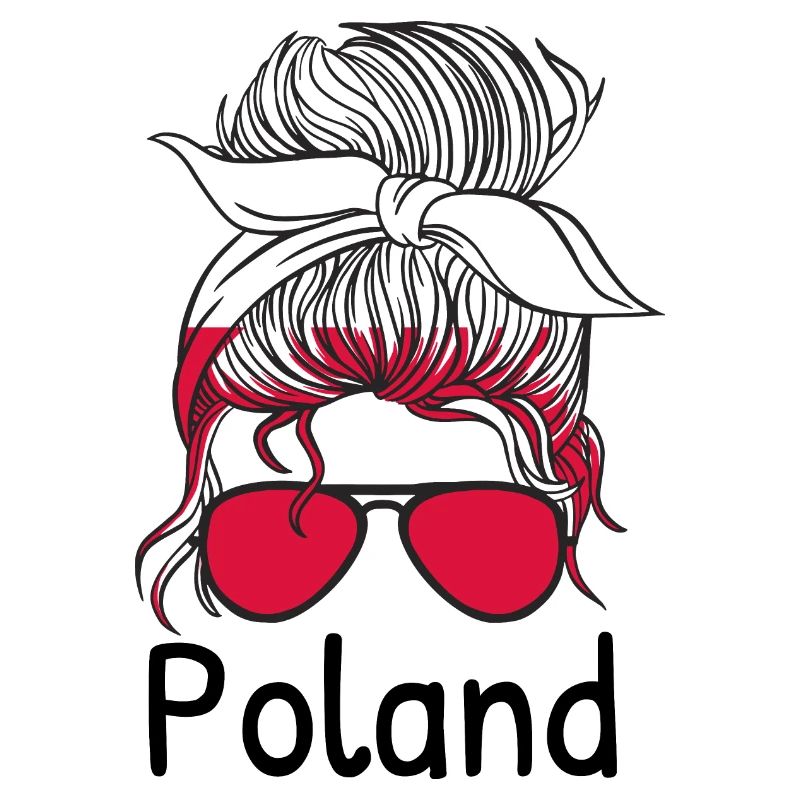 Pologne Drapeau utilisé Look Polska Drapeau polonais