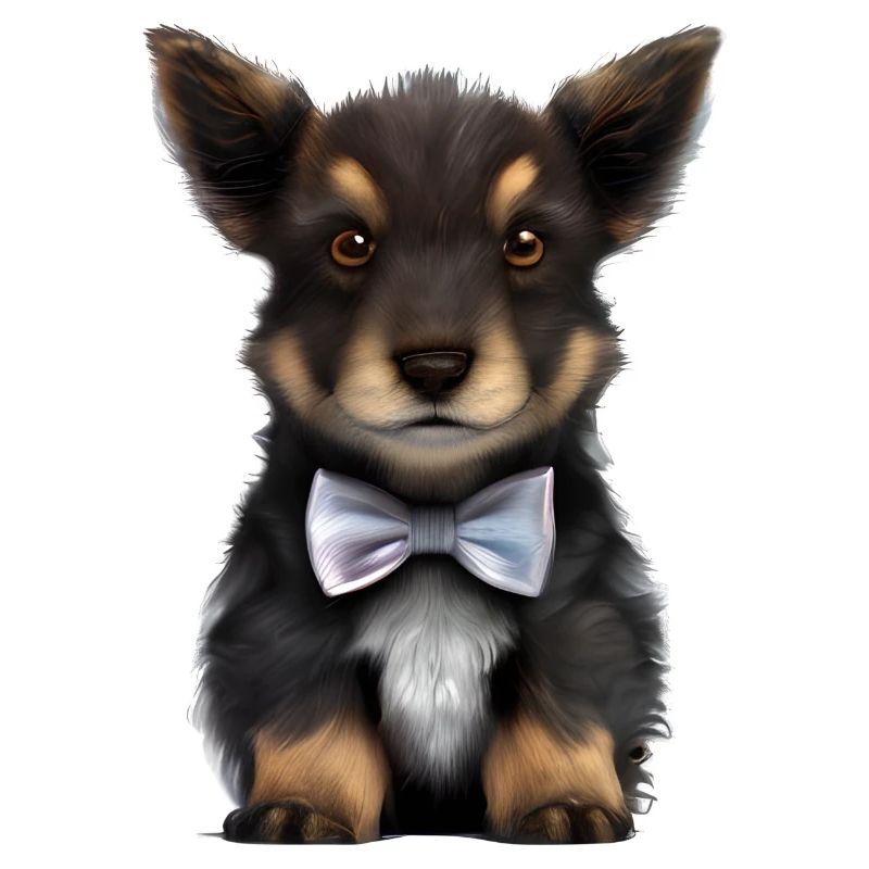 Propriétaire de chien chiot berger australien
