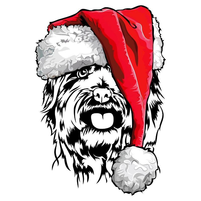 Santa Cairn Terrier Chiens de Noël Wilsigns