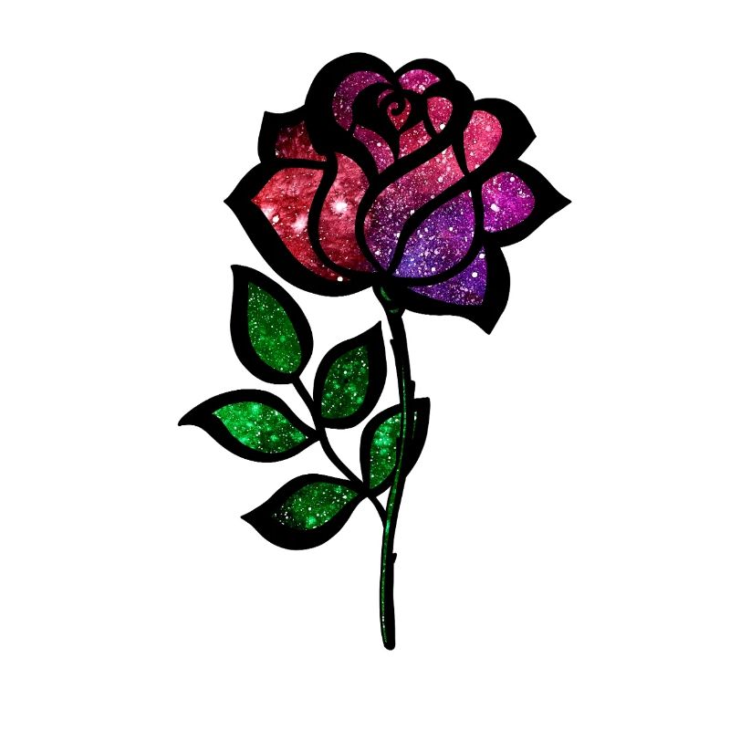 Kosmische Rose
