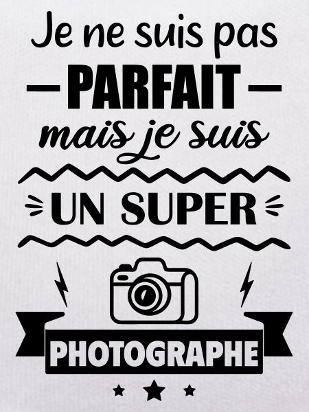 Not perfect but great photographer