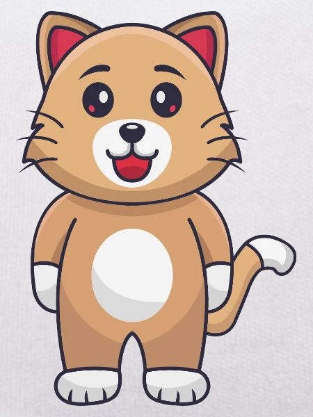Chat de dessin animé