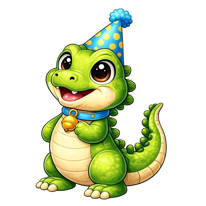 Petit Crocodile de Fête