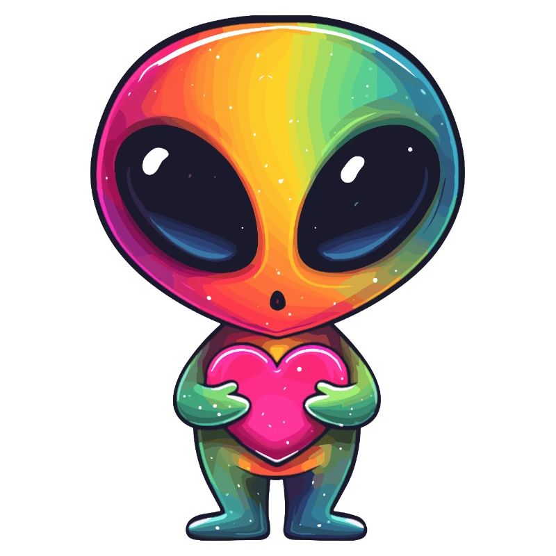 Regenbogenalien Herzfreund