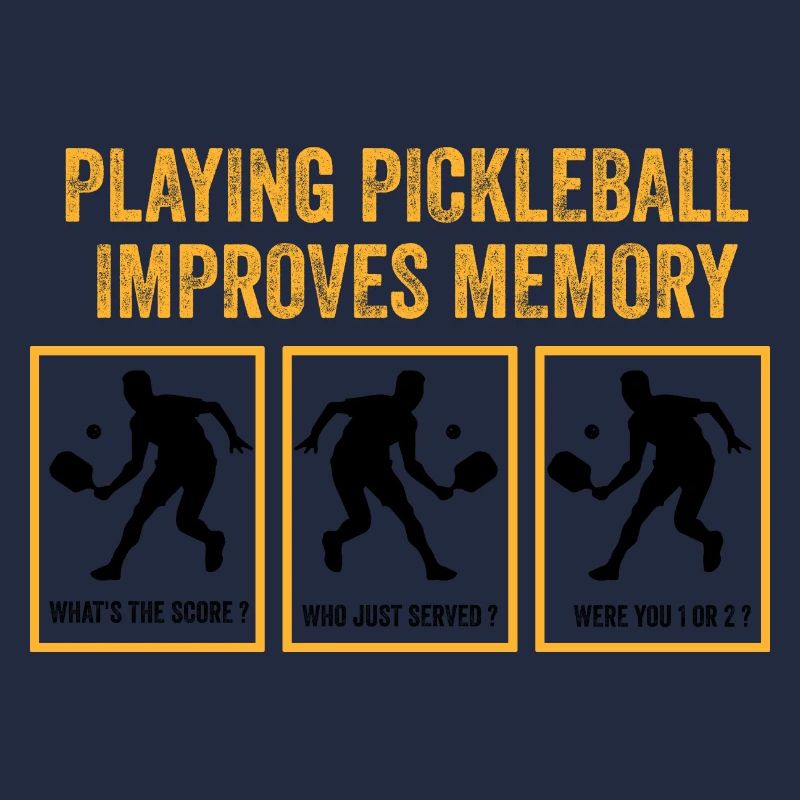 Playing pickleball improves memory