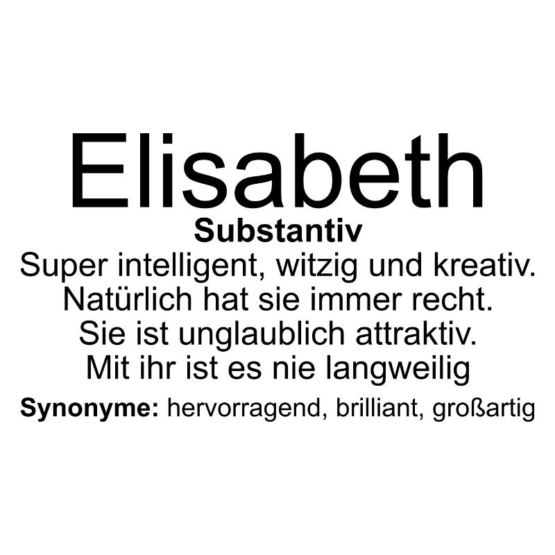 Nom Définition Elisabeth