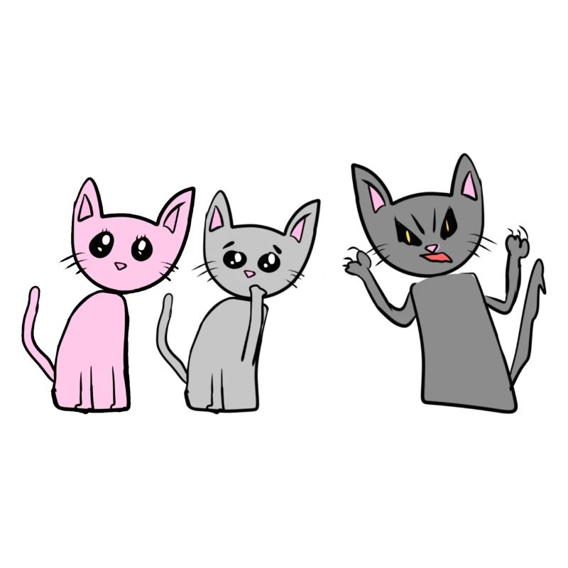 Combattre les chats Chats Cris
