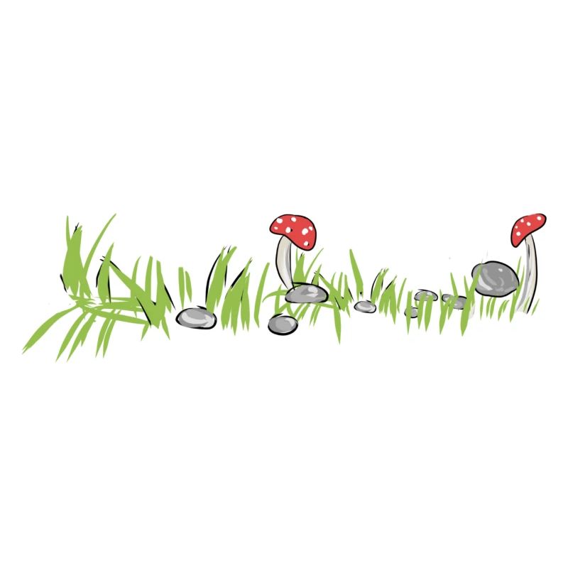 Herbe Nature Champignon Surface Sol