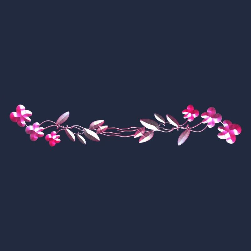 fleurs roses caresser les fleurs