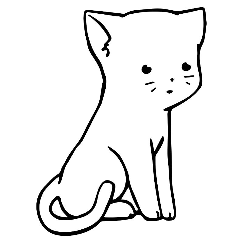 Süßes Katzen Design