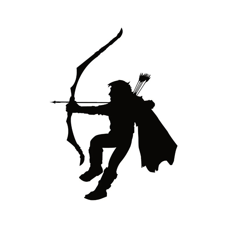 Waldläufer Silhouette, Rollenspieler Silhouette