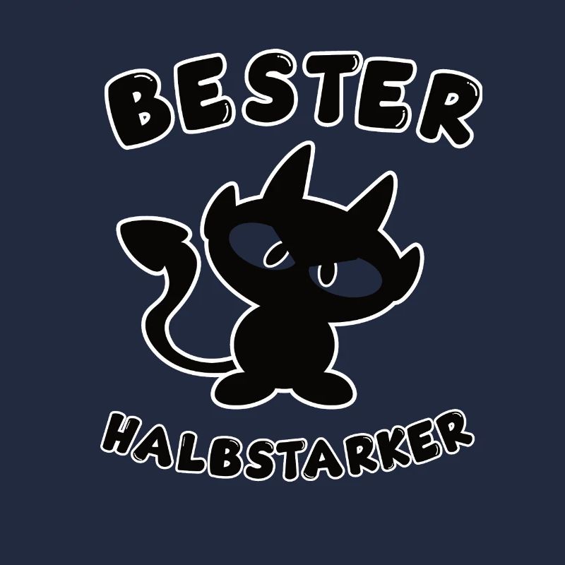 cooles bester Halbstarker Design