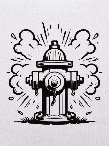Retro Hydrant – Klassischer Hydranten Design