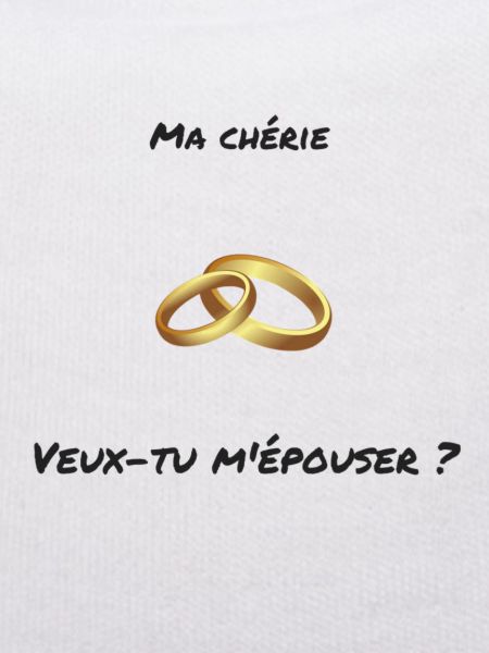 demande en mariage / Engagement