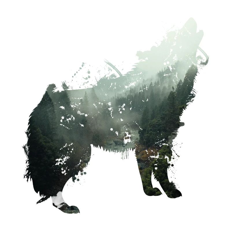 Der Wolf ist der Wald