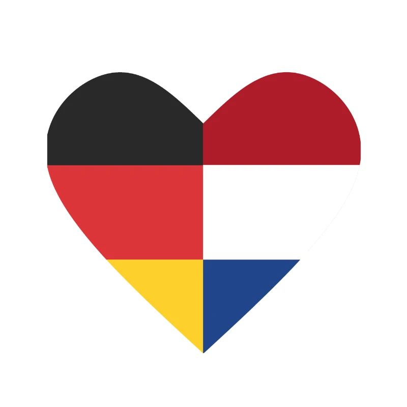 A heart - Germany Netherlands