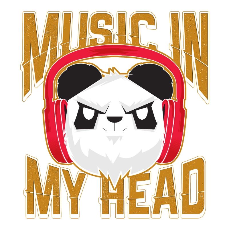 Musik Panda Kopfhörer