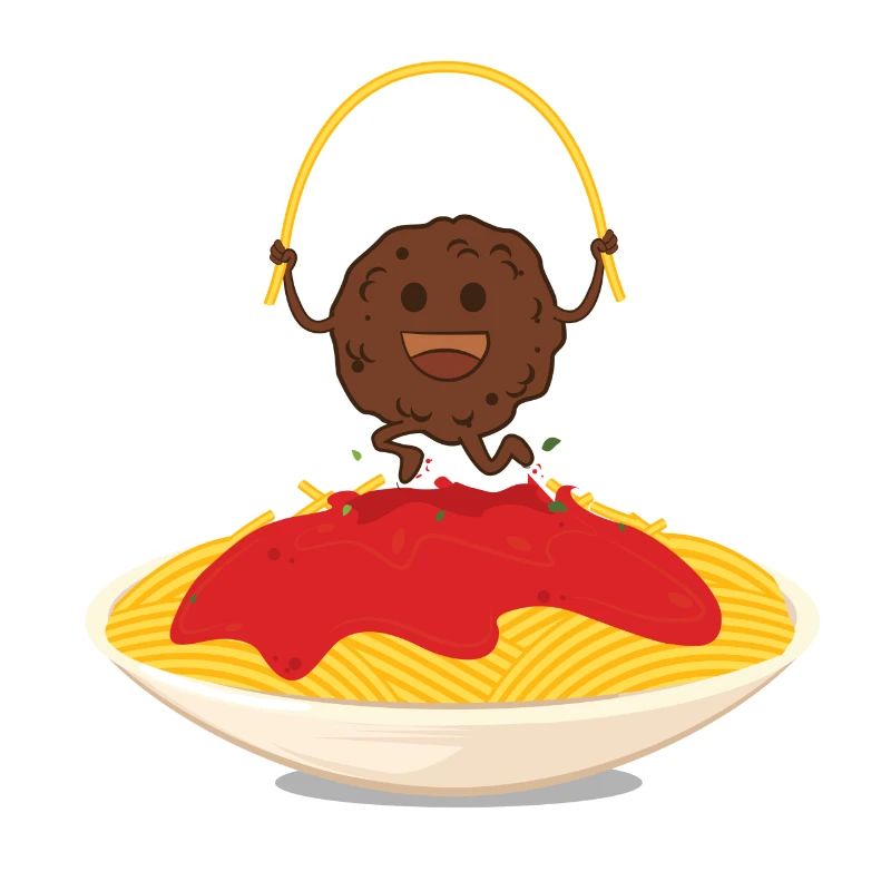 Das glückliche Fleischklößchen