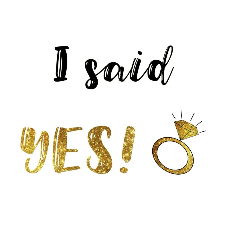 i said yes