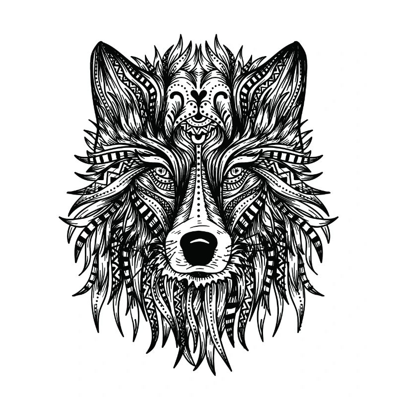 Wolf head