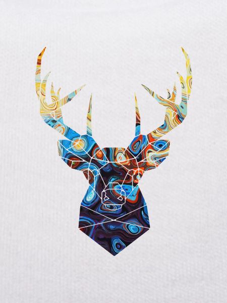 Deer mosaic
