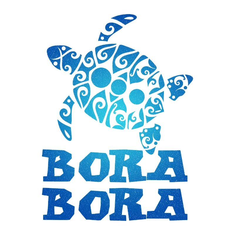 Polynesia Bora Bora Bora Turtle Tribal Tatto