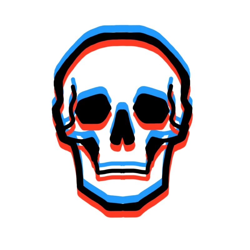3D Skull/Totenkopf