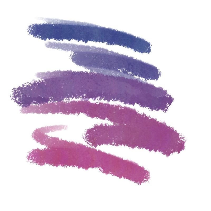 Basic streifen blau pink