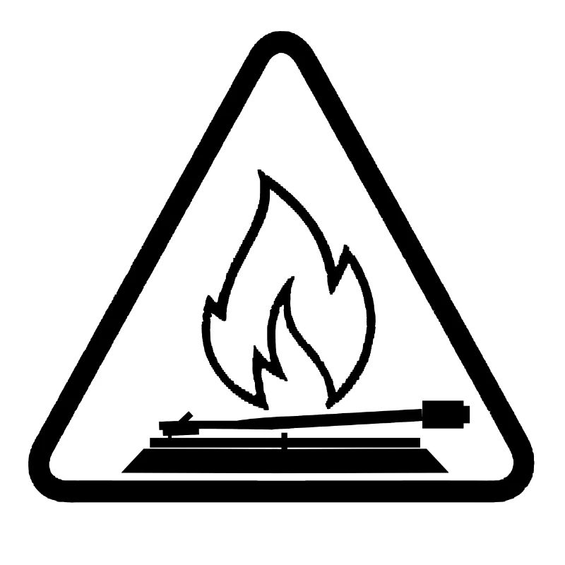 Burning Turntable