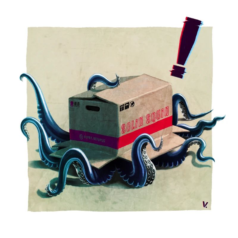 Metal Squid Solid