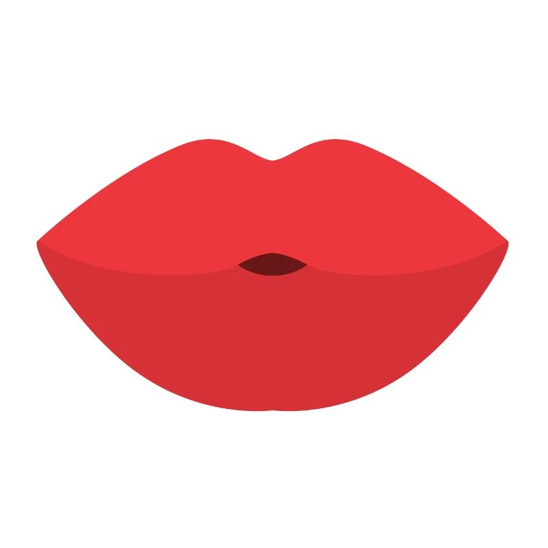 rote Lippen