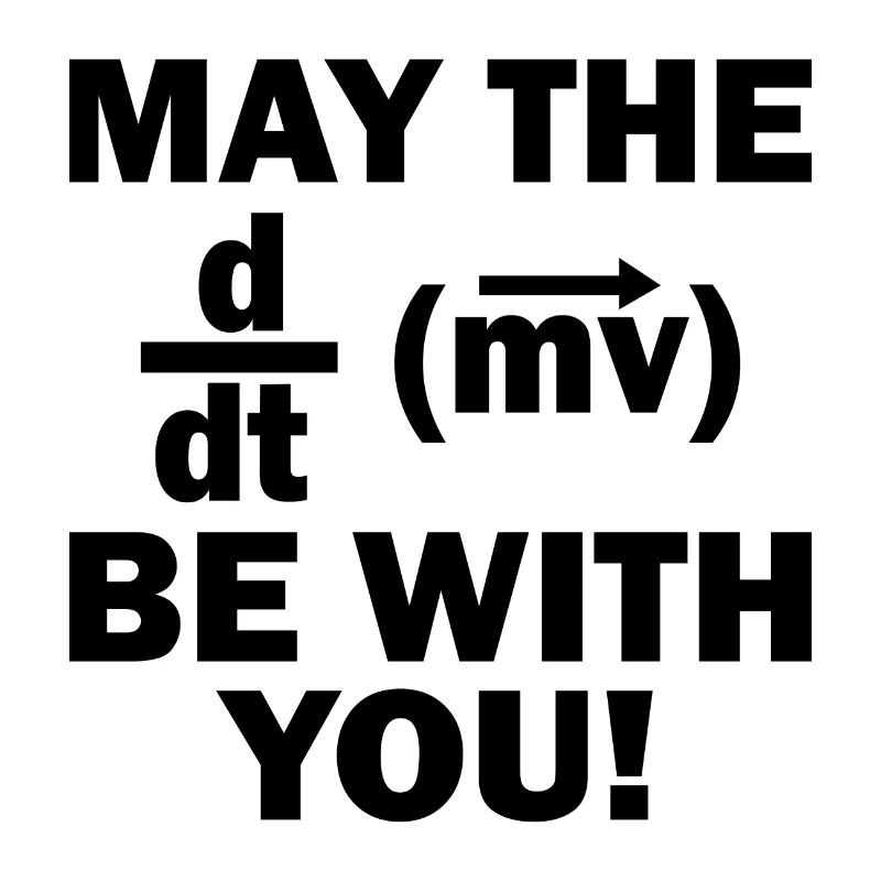 Force Impulse Physics Physicist Gift