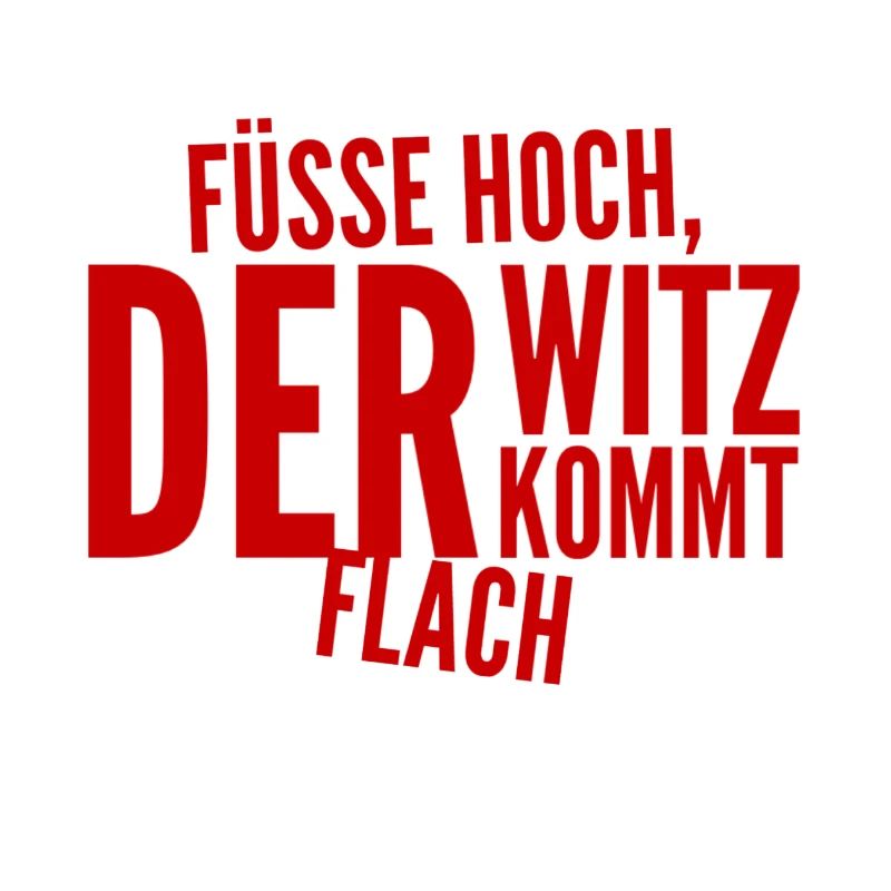hier kommt ein Flachwitz