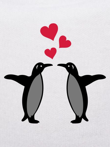 penguins hearts