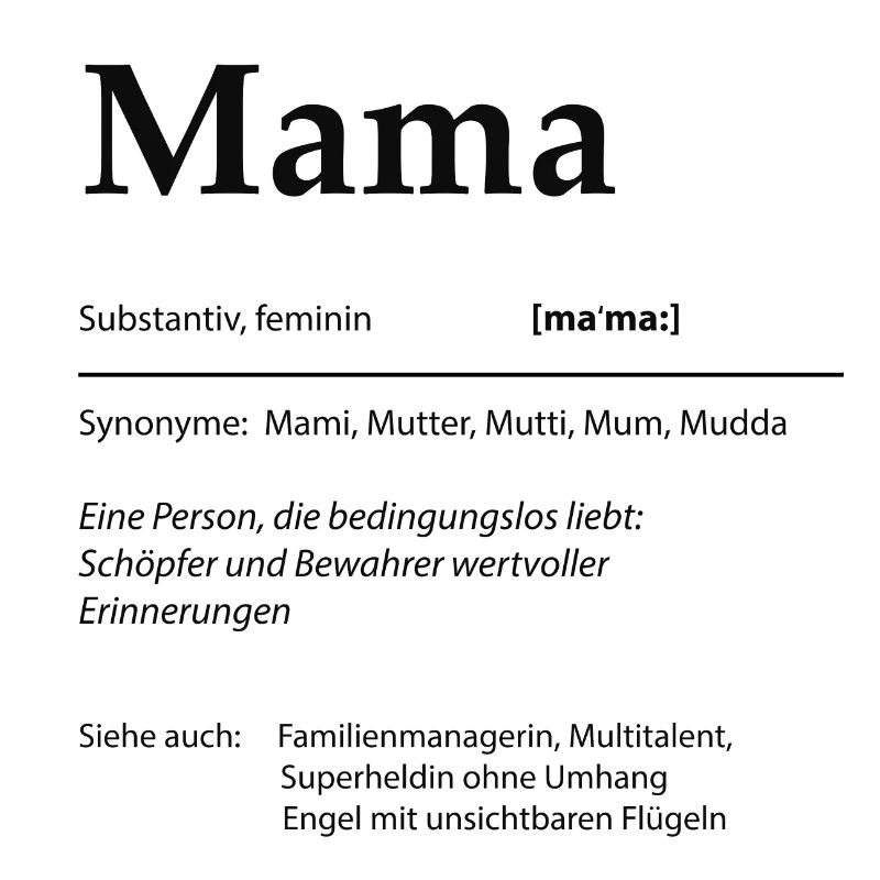 Mama Bedeutung